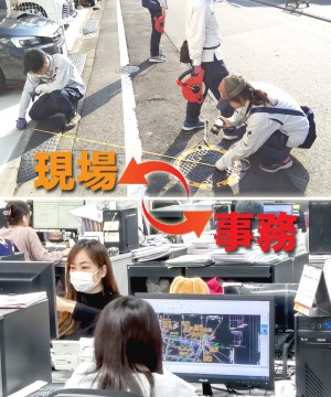 図面作成スタッフ